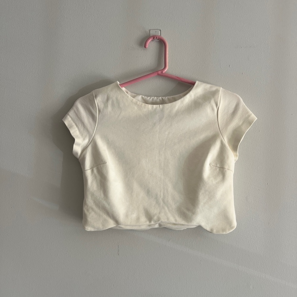 Aqua Crop Top